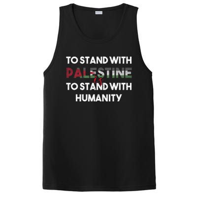 To Stand With Palestine Is To Stand With Humanity PosiCharge Competitor Tank