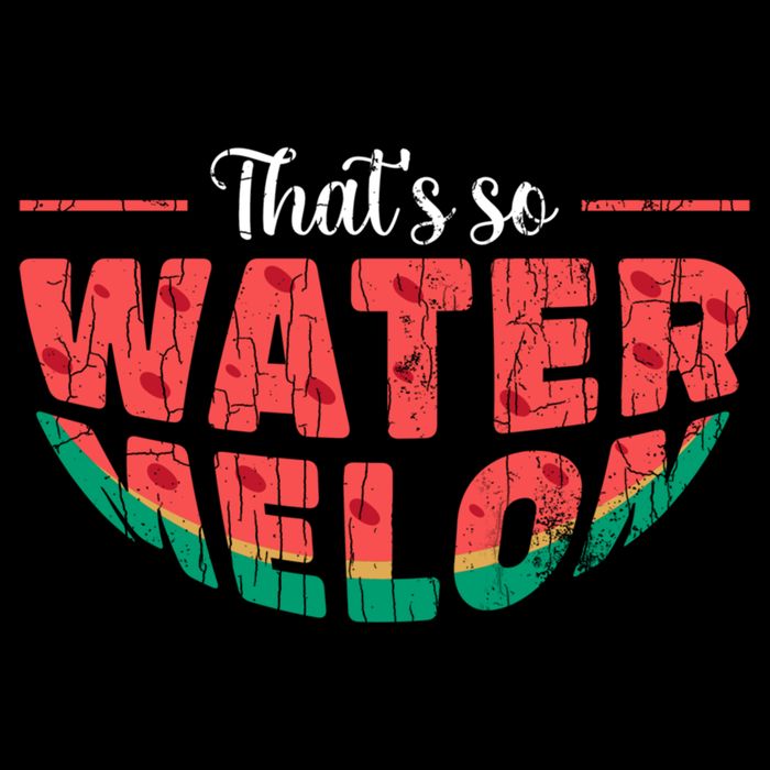 That's So Watermelon Funny Summer Fruit Lover Graphic Gift Bucket Hat