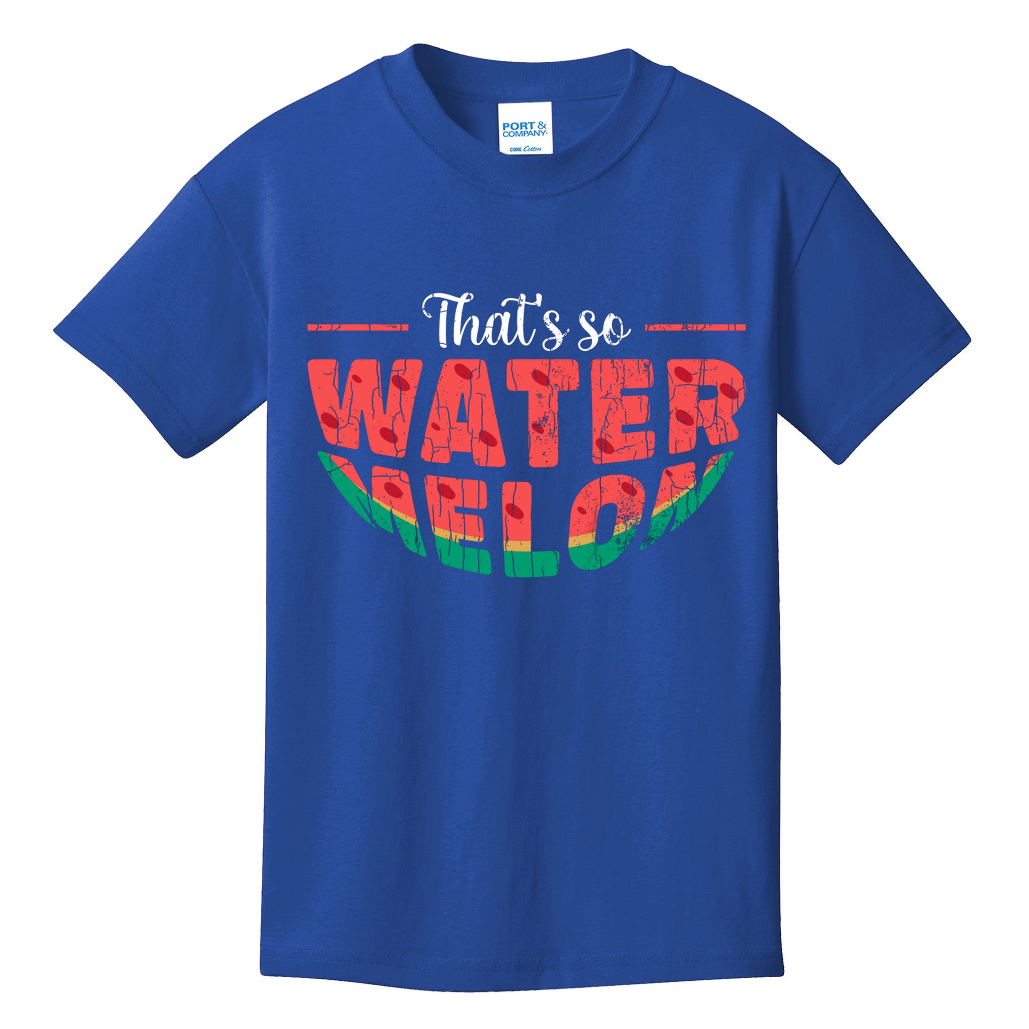 That's So Watermelon Funny Summer Fruit Lover Graphic Gift Kids T-Shirt
