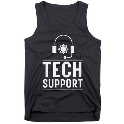 Tech Support White House Tech Support D.O.G.E Doge Tank Top