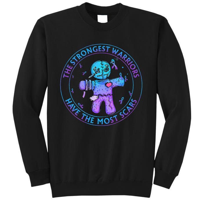 The Strongest Warriors Have The Most Scars Sweatshirt