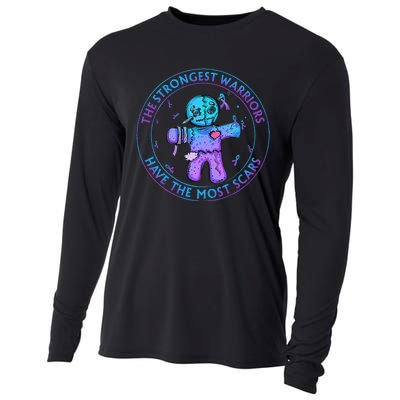 The Strongest Warriors Have The Most Scars Cooling Performance Long Sleeve Crew