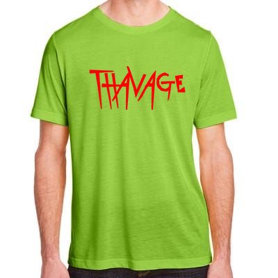 Thavage Savage Workout Gym Bodybuilding Adult ChromaSoft Performance T-Shirt