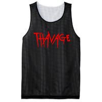 Thavage Savage Workout Gym Bodybuilding Mesh Reversible Basketball Jersey Tank