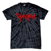 Thavage Savage Workout Gym Bodybuilding Tie-Dye T-Shirt