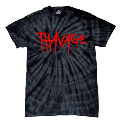 Thavage Savage Workout Gym Bodybuilding Tie-Dye T-Shirt