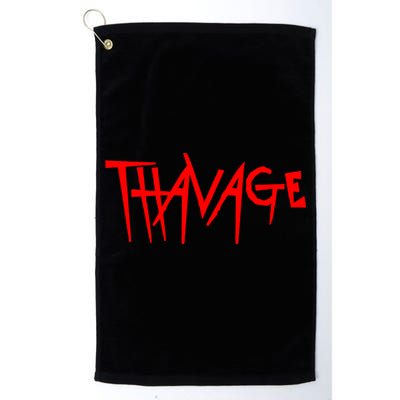 Thavage Savage Workout Gym Bodybuilding Golf Towel