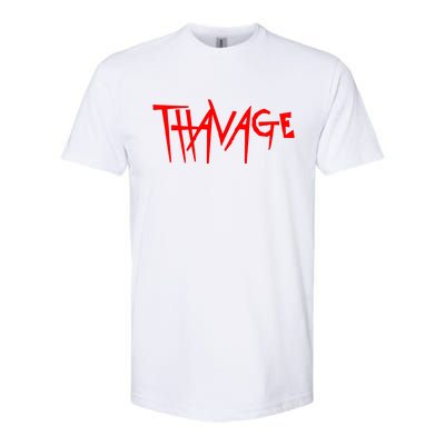 Thavage Savage Workout Gym Bodybuilding Softstyle® CVC T-Shirt