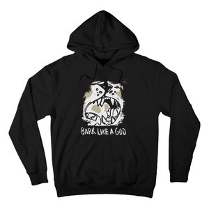 The Shy Wolf Bark Like A God Hoodie