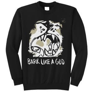 The Shy Wolf Bark Like A God Sweatshirt