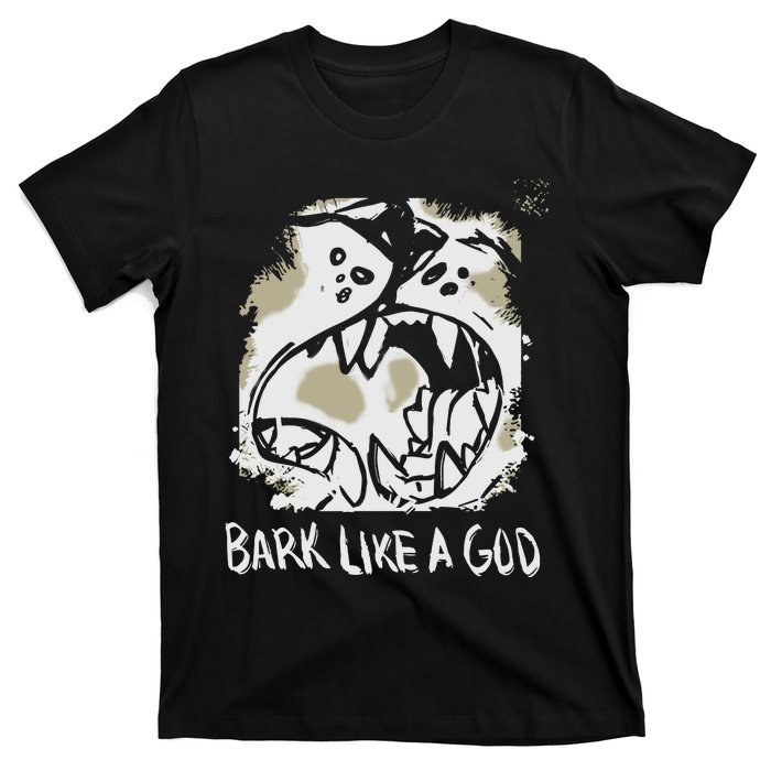 The Shy Wolf Bark Like A God T-Shirt