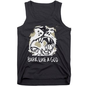 The Shy Wolf Bark Like A God Tank Top