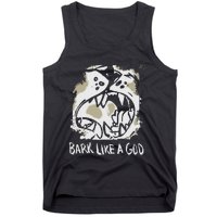 The Shy Wolf Bark Like A God Tank Top