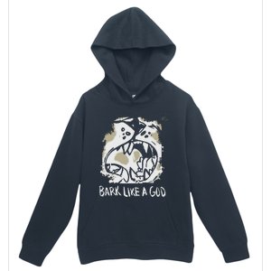 The Shy Wolf Bark Like A God Urban Pullover Hoodie