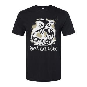 The Shy Wolf Bark Like A God Softstyle CVC T-Shirt