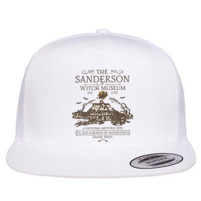 The Sanderson Witch Museum Est 1963 Flat Bill Trucker Hat