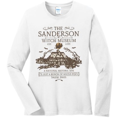 The Sanderson Witch Museum Est 1963 Ladies Long Sleeve Shirt