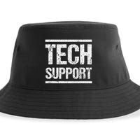 Tech Support White House .Png Sustainable Bucket Hat