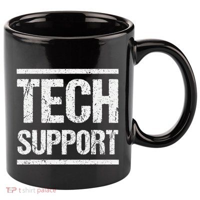 Tech Support White House .Png 11oz C Handle Ceramic Mug