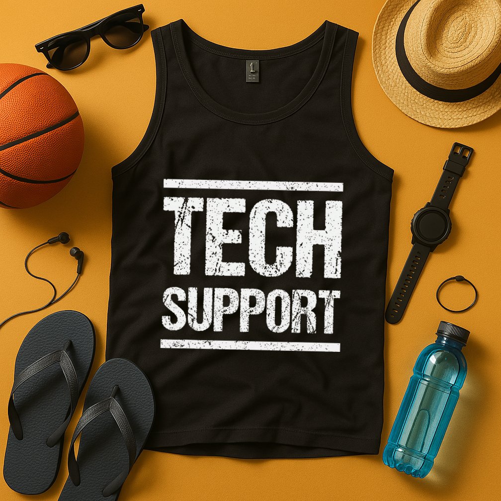 Tech Support White House .Png Tank Top