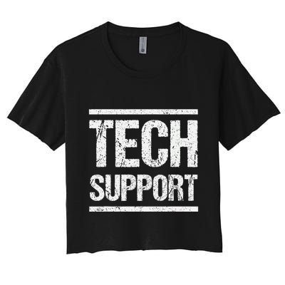 Tech Support White House .Png Crop Top