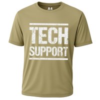 Tech Support White House .Png Cooling Performance Crew T-Shirt