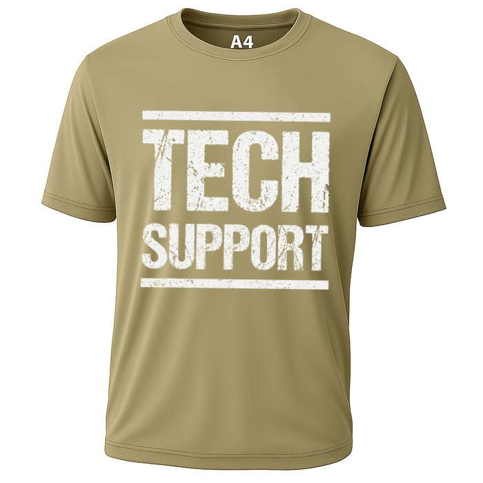 Tech Support White House .Png Cooling Performance Crew T-Shirt
