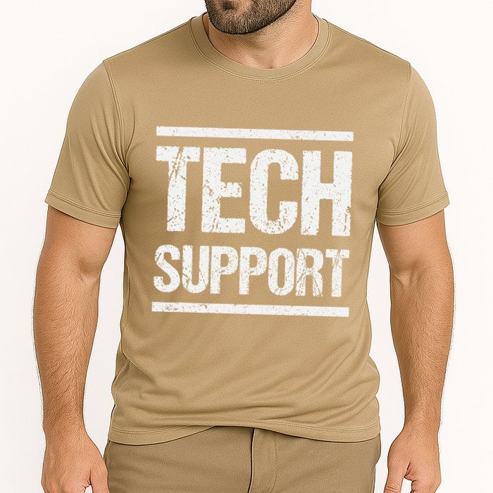 Tech Support White House .Png Cooling Performance Crew T-Shirt