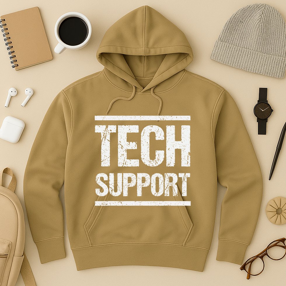 Tech Support White House .Png Hoodie