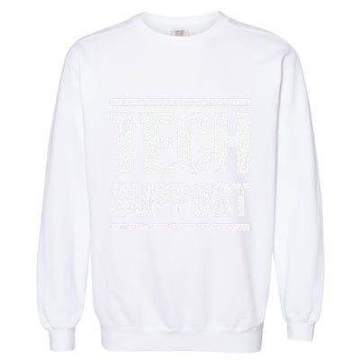 Tech Support White House .Png Garment-Dyed Sweatshirt