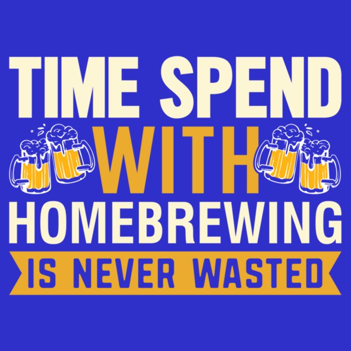 Time Spend With Homebrewing Is Never Wasted Alcoholic Gift 16 in Basic Backpack