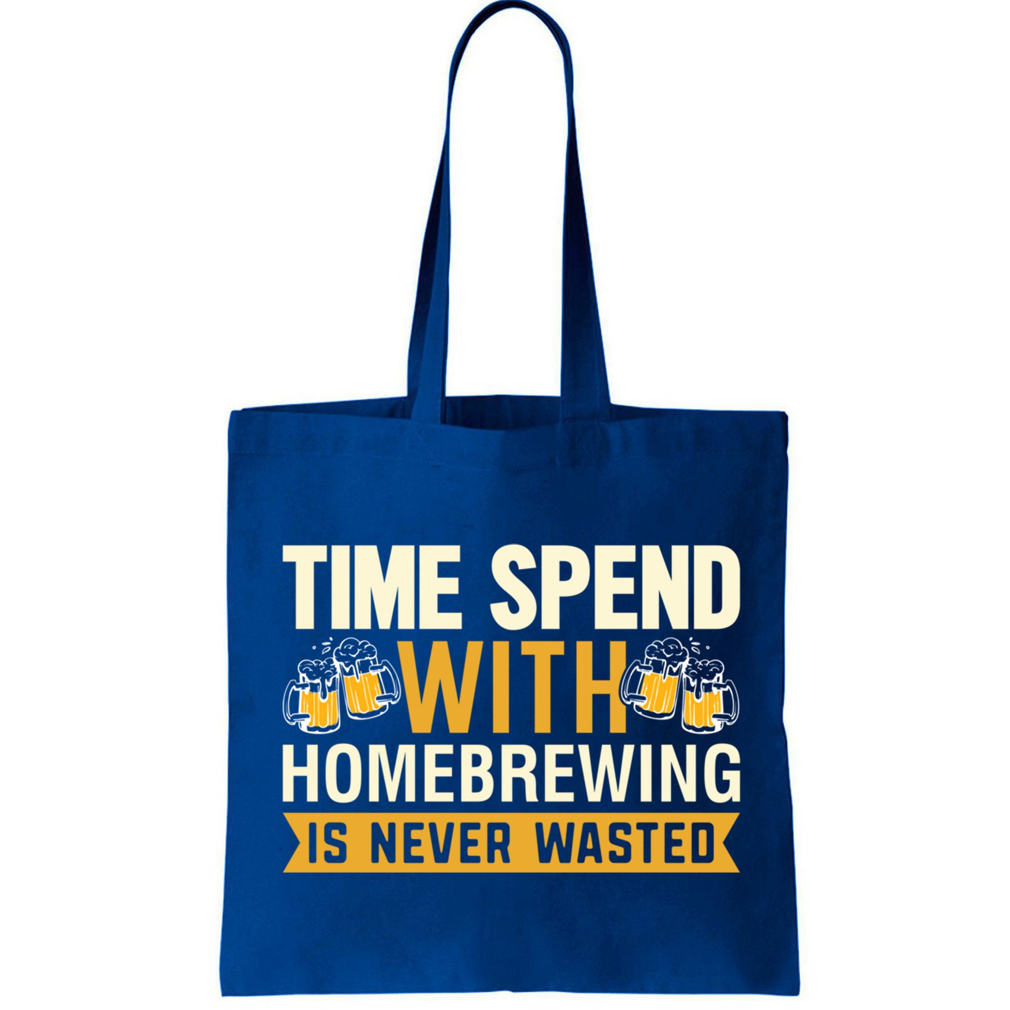 Time Spend With Homebrewing Is Never Wasted Alcoholic Gift Bag