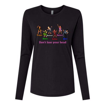 The Six wives of Henry VIII six the musical gift theatre Womens Cotton Relaxed Long Sleeve T-Shirt