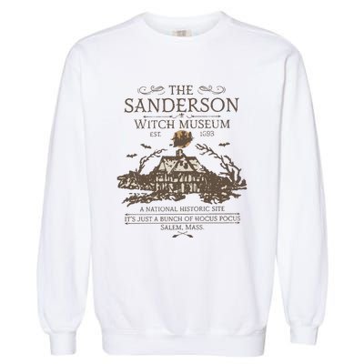 The Sanderson Witch Museum EST 1963 Garment-Dyed Sweatshirt