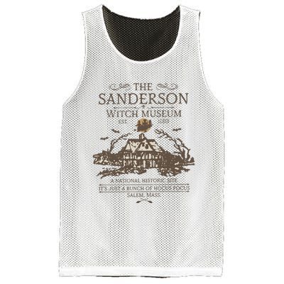 The Sanderson Witch Museum EST 1963 Mesh Reversible Basketball Jersey Tank