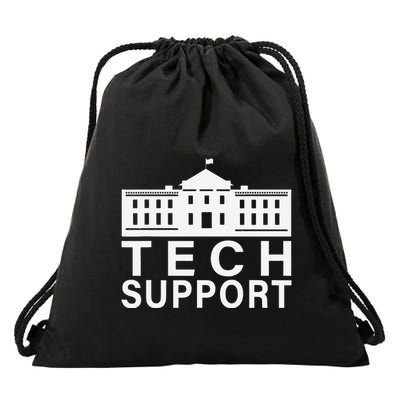 Tech Support White House Tech Support D.O.G.E Doge .Png Drawstring Bag
