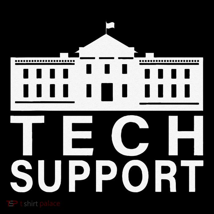 Tech Support White House Tech Support D.O.G.E Doge .Png 16 in Basic Backpack