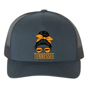 Tennessee State Women Tennessee Game Day Messy Bun Tn Yupoong Adult 5-Panel Trucker Hat