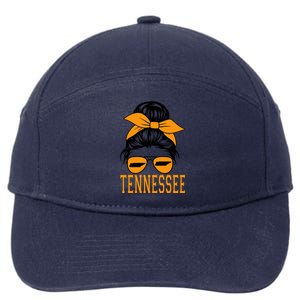 Tennessee State Women Tennessee Game Day Messy Bun Tn 7-Panel Snapback Hat