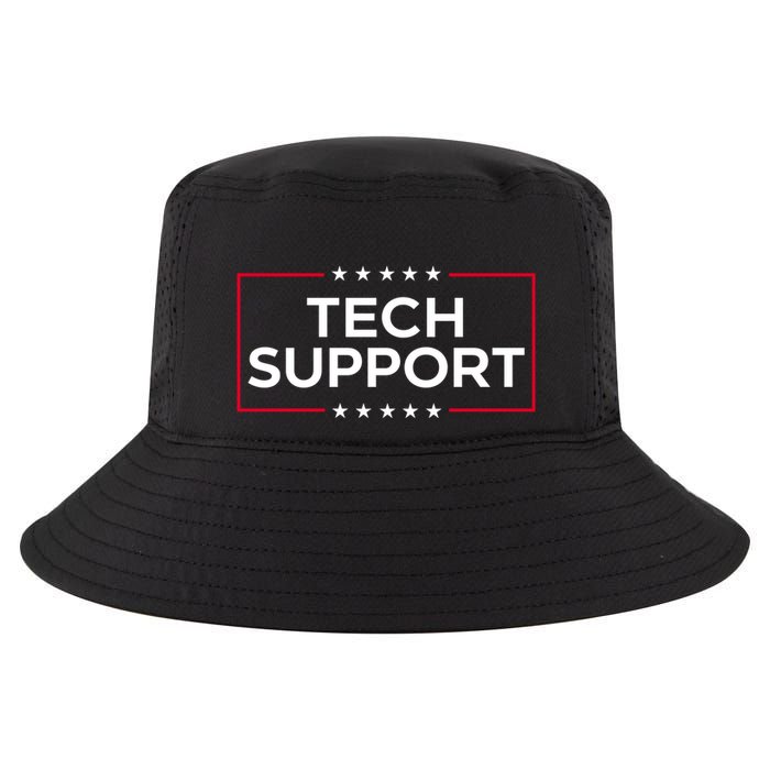Tech Support White House Tech Support Doge Cool Comfort Performance Bucket Hat