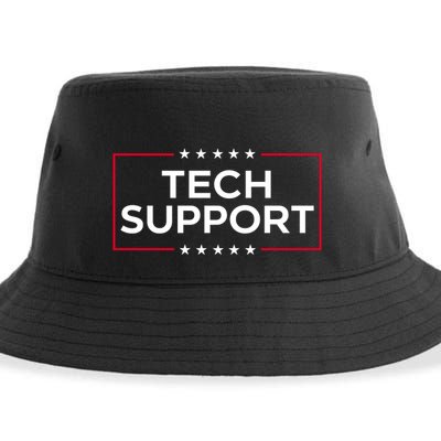 Tech Support White House Tech Support Doge Sustainable Bucket Hat