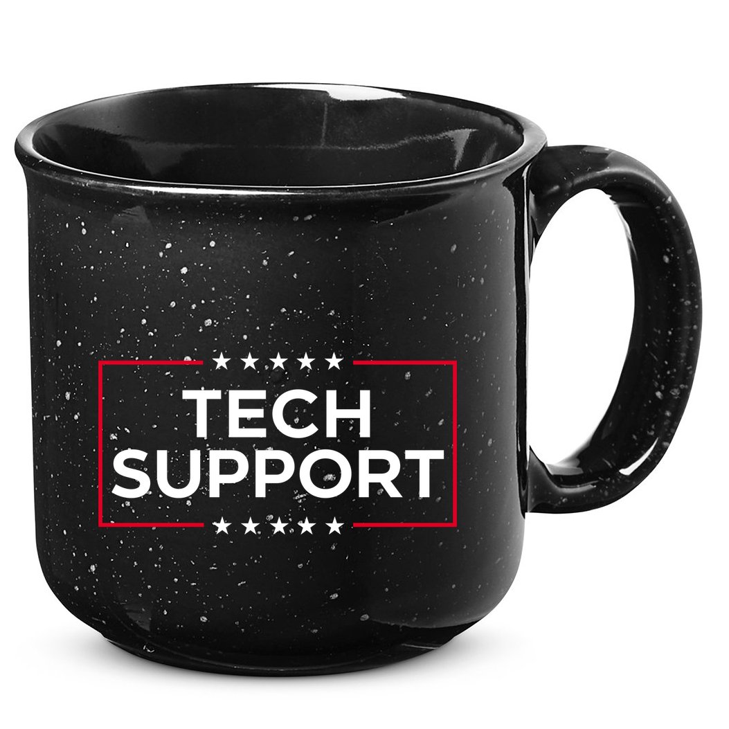 Tech Support White House Tech Support Doge 15oz Campfire Ceramic Mug