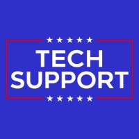 Tech Support White House Tech Support Doge Sustainable Knit Beanie