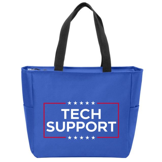 Tech Support White House Tech Support Doge Zip Tote Bag