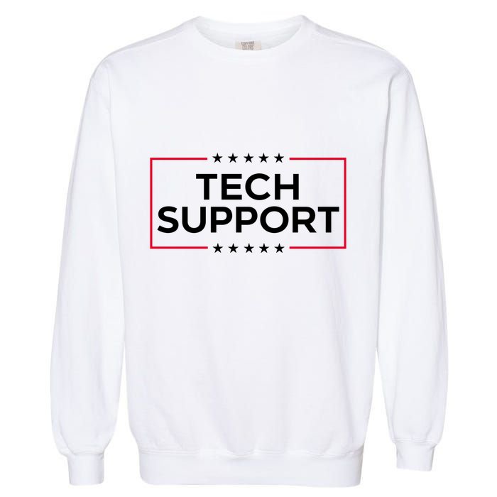 Tech Support White House Tech Support Doge Garment-Dyed Sweatshirt