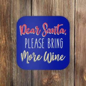 Trendy Santa Wine Gift Coaster