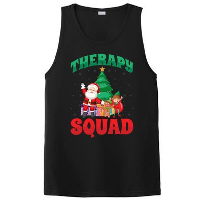 Therapy Squad Xmas Santa Slp Speech Pathologists Christmas Gift PosiCharge Competitor Tank