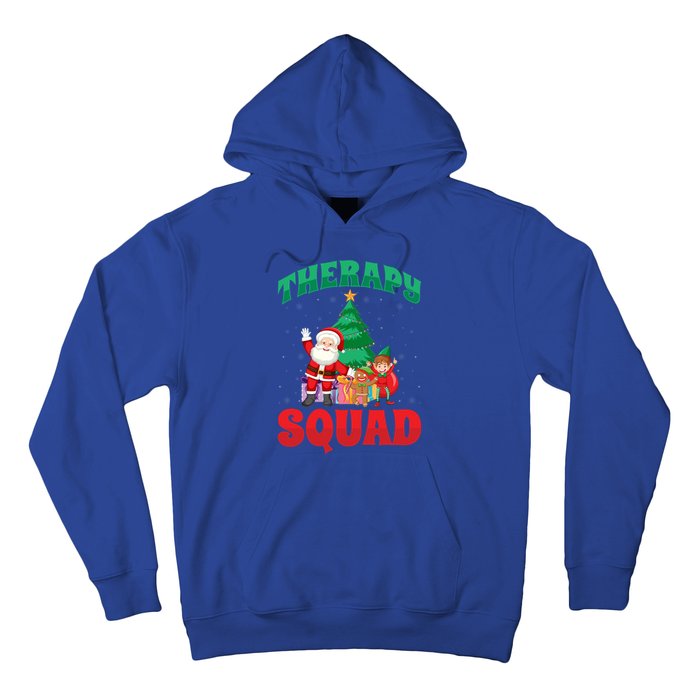 Therapy Squad Xmas Santa Slp Speech Pathologists Christmas Gift Hoodie