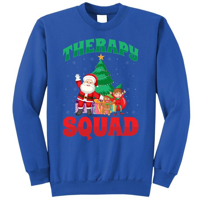 Therapy Squad Xmas Santa Slp Speech Pathologists Christmas Gift Sweatshirt