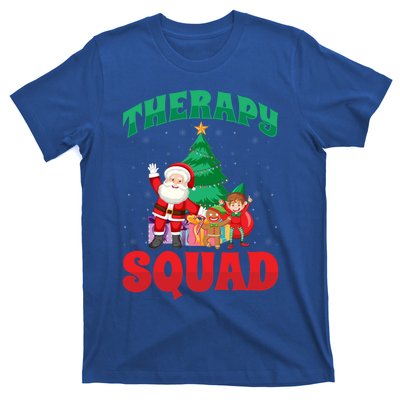 Therapy Squad Xmas Santa Slp Speech Pathologists Christmas Gift T-Shirt